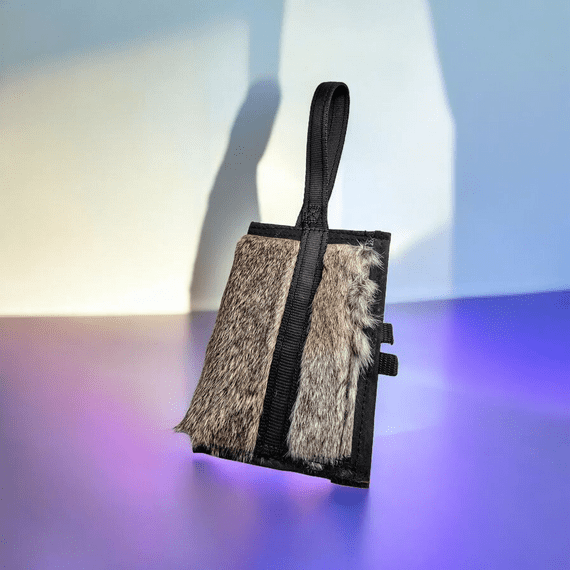 Rabbit skin bate bag