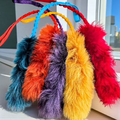 SHEEPSKIN  BUNGEE TUGS