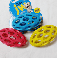 SHEEPSKIN BUNGEE TUGS +SMALL HOL-EE RUGBY BALL