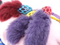 SHEEPSKIN BUNGEE TUGS +SMALL HOL-EE RUGBY BALL