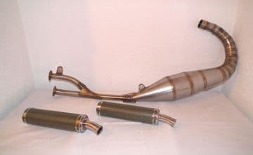 Aprilia RS125 STAINLESS STEEL GP STYLE JL Exhaust