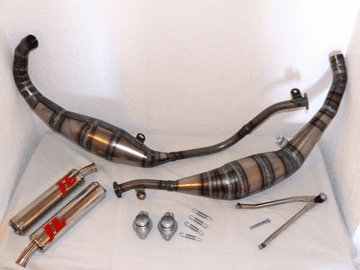 APRILIA RS250 MILD STEEL GP STYLE JL EXHAUSTS