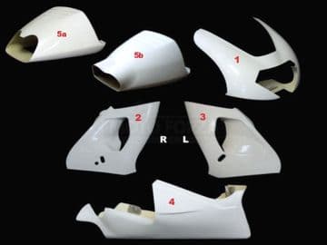 Aprilia, RSV Mille 1000, 01-03 / Complete set 5-pieces racing OP