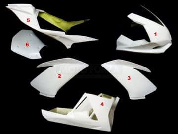 Aprilia, RSV4/R Factory, 09-14 / Complete set 6-pieces Racing