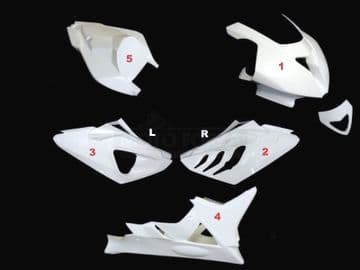 BMW, S 1000 RR, 09-11 / Complete set 5-pieces racing OP
