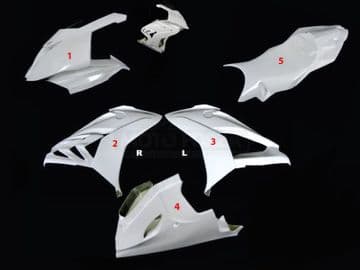 BMW, S 1000 RR, 15-18 / Complete set 5-pieces Racing SBK