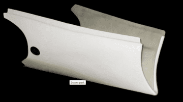 DUCATI F1 750 1985-88 LOWER FAIRING