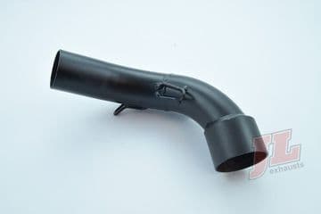 Front Pipe Black P200 L/H & RZ L/H