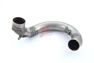 Front Pipe Natural Lambretta KRP1