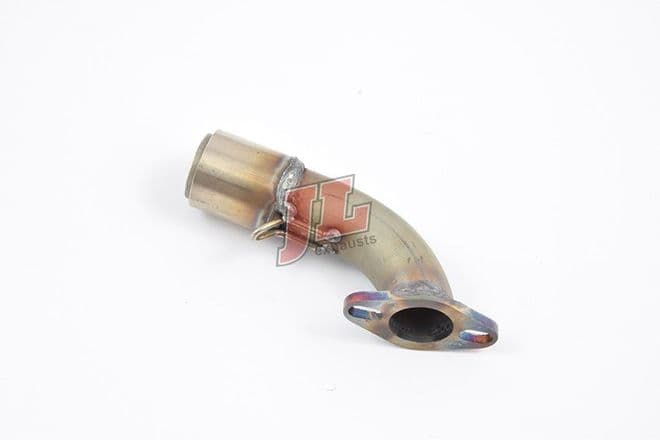 Front Pipe Stainless Steel ET3 Curly & Down and Forward