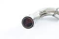 Front Pipe Stainless Steel Polished P200 LH & RZ LH