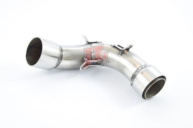 Front Pipe Stainless Steel Polished P200 LH & RZ LH