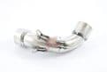 Front Pipe Stainless Steel Polished P200 RH