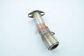 Front Pipe Stainless Steel Polished Reverse Cylinder