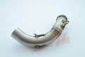 Front Pipe Stainless Steel Vespa PX R/H Curly
