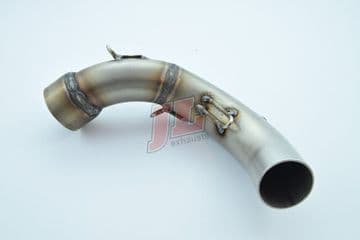 Front Pipe Stainless Steel Vespa PX R/H Curly