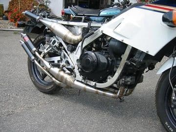 HONDA NS 400R MILD STEEL GP STYLE JL EXHAUSTS