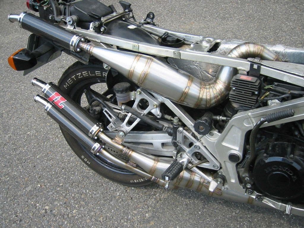 HONDA NS 400R STAINLESS STEEL GP STYLE JL EXHAUSTS