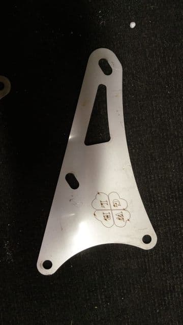 JM Stainless Steel Scooter Bracket (Minarelli & Piaggio)