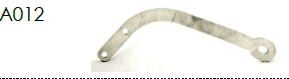 JM SUZUKI RGV250 STAINLESS BAR REAR FOOT REST