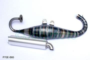Jollymoto Piaggio 70 Exhaust P70J (P70E)