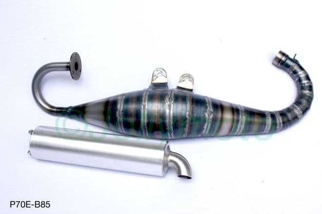 Jollymoto Piaggio 70 Exhaust P70J (P70E)