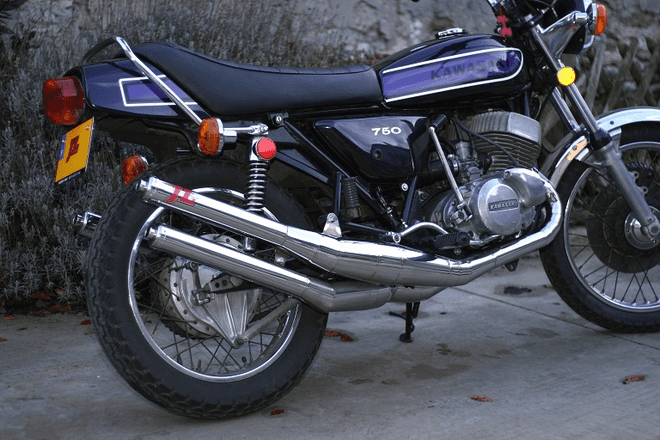 KAWASAKI H2 750 INTEGRAL STYLE MILD STEEL JL EXHAUSTS