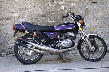 KAWASAKI H2 750 MILD STEEL BOLT-ON STYLE JL EXHAUSTS