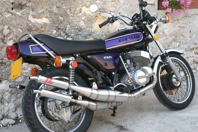 KAWASAKI H2 750 STAINLESS STEEL BOLT-ON STYLE JL EXHAUSTS