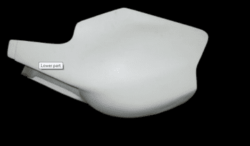 KREIDLER 50cc 1970-75 FAIRING LOWER