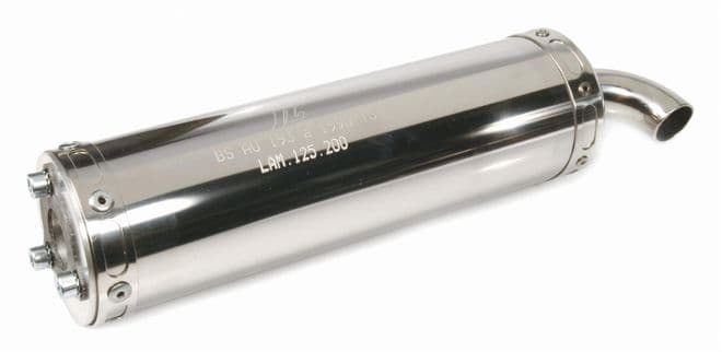 Lambretta KRP3 Curly Silencer