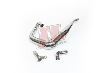 LAMBRETTA RB RACE BOLT-ON STAINLESS POLISHED