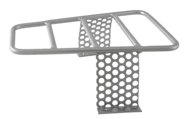 Luggage Carrier for Vespa Legshield Silver