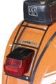 Luggage Carrier for Vespa Rear Black/Silver/Chrome