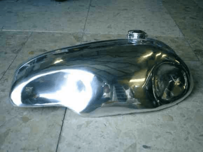 Norton Lyta Alloy Petrol Tank