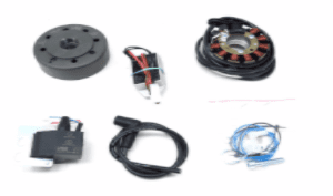 POWERDYNAMO IGNITION KAWASAKI KDX 175 GRUNDPLATTE/BASE MIT 108MM 1980-1982 (78 39 799)