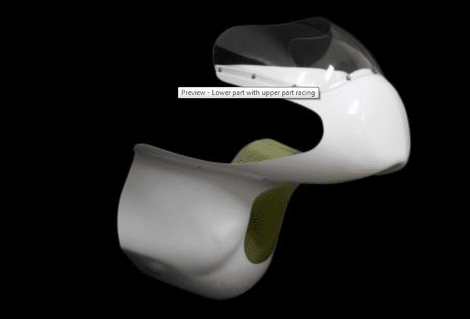 RICKMAN METISSE RACE FAIRING complete