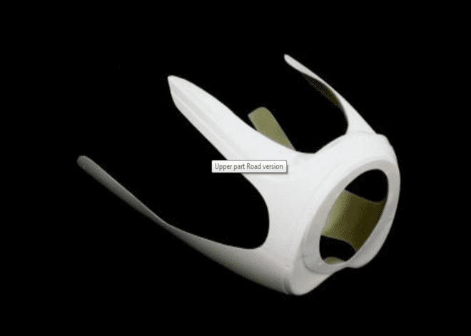 RICKMAN METISSE ROAD FAIRING upper