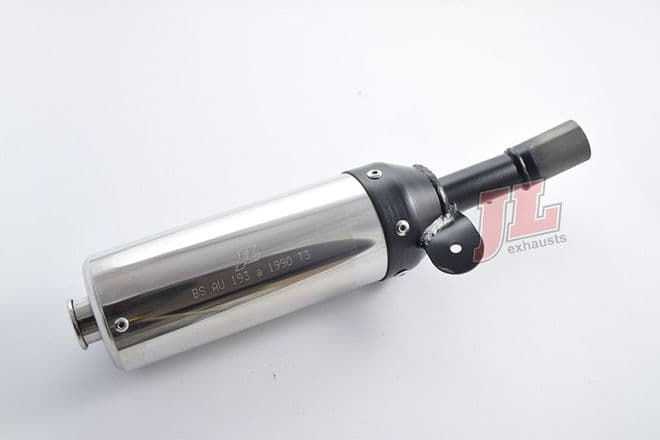 Silencer Vespa RH P200 & PX127 Black