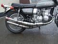 Suzuki GT750 POLISHED STAINLESS STEEL INTEGRAL SILENCER JL EXHAUSTS