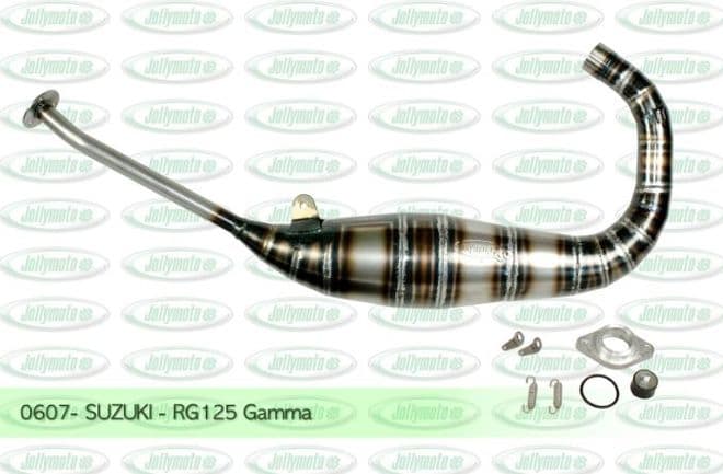 SUZUKI RG125F GAMMA 1991-96 JOLLYMOTO EXHAUSTS