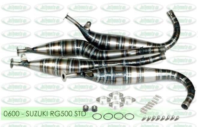SUZUKI RG500 GAMMA STD JOLLYMOTO EXHAUSTS