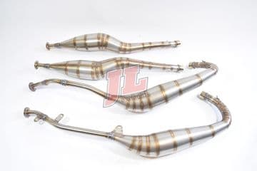 Suzuki RG500 MILD STEEL GP STYLE JL EXHAUSTS