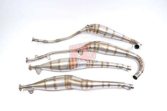 Suzuki RG500 STAINLESS STEEL GP STYLE JL EXHAUSTS