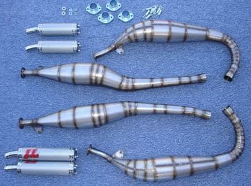 Suzuki RG500 STAINLESS STEEL SIDE/SIDE STYLE JL EXHAUSTS