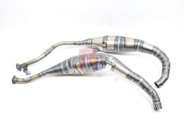 Suzuki RGV250 VJ22 MILD STEEL SIDE/SIDE JL EXHAUSTS