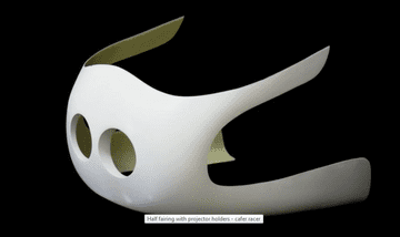 TOP HALF CAFE RACE FAIRING