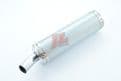 Vespa VSP3 Race Silver Carbon Bolt-On Silencer