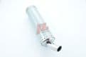 Vespa VSP3 Race Silver Carbon Bolt-On Silencer