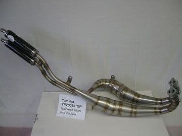 Yamaha RZ350 YPVS ATHENA MILD STEEL GP STYLE JL EXHAUSTS